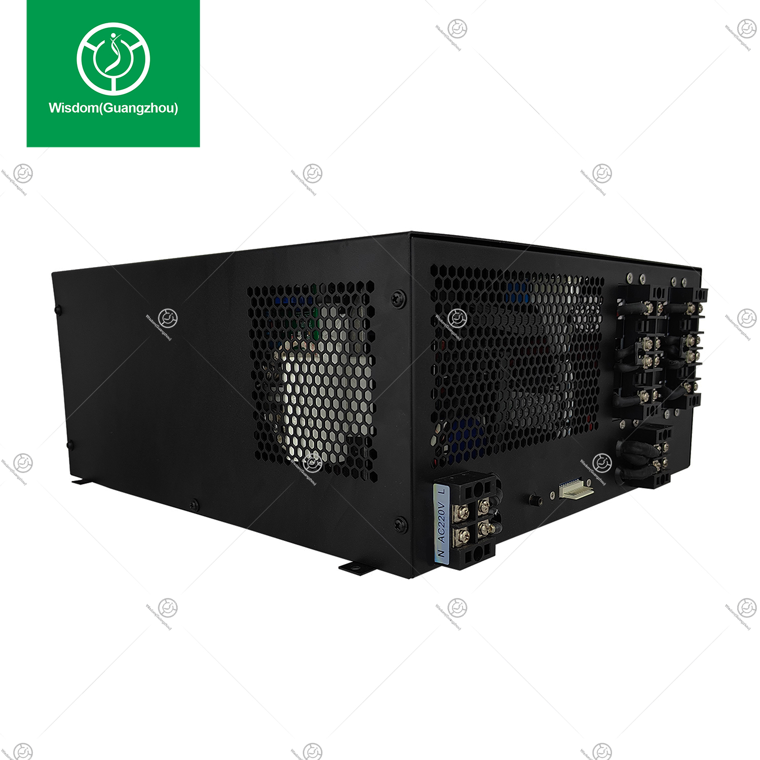 Wide pulse laser power supply